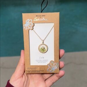 Bella Uno x Bellissima Earth Quartz Pendant Necklace
